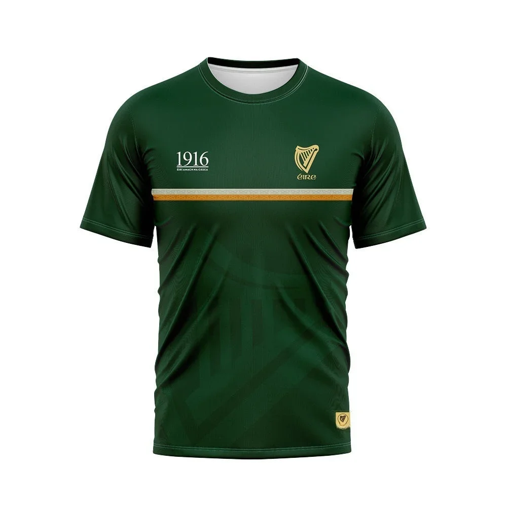 تي شيرت صيفي مطبوع ثلاثي الأبع - مراجعة Women'S Fashion Rugby Shirt وسعره