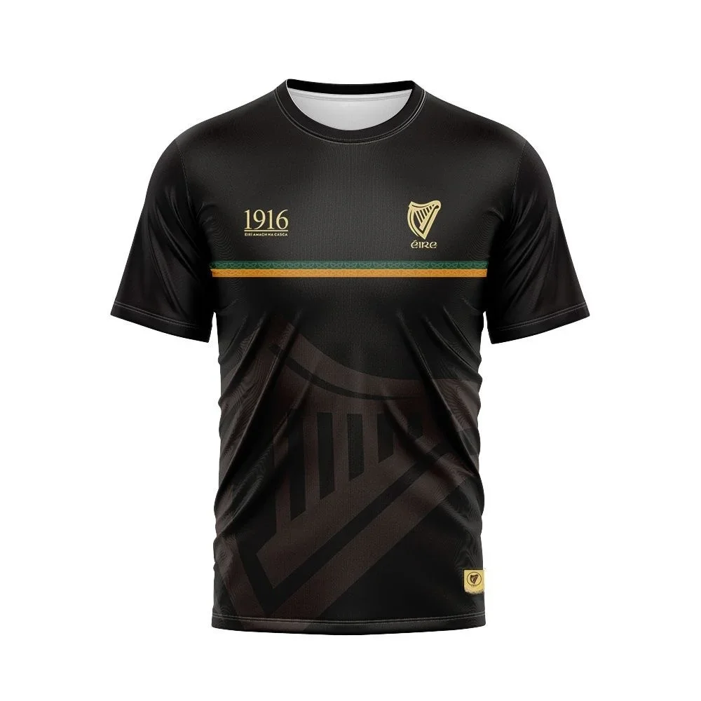 تي شيرت صيفي مطبوع ثلاثي الأبع - مراجعة Women'S Fashion Rugby Shirt وسعره