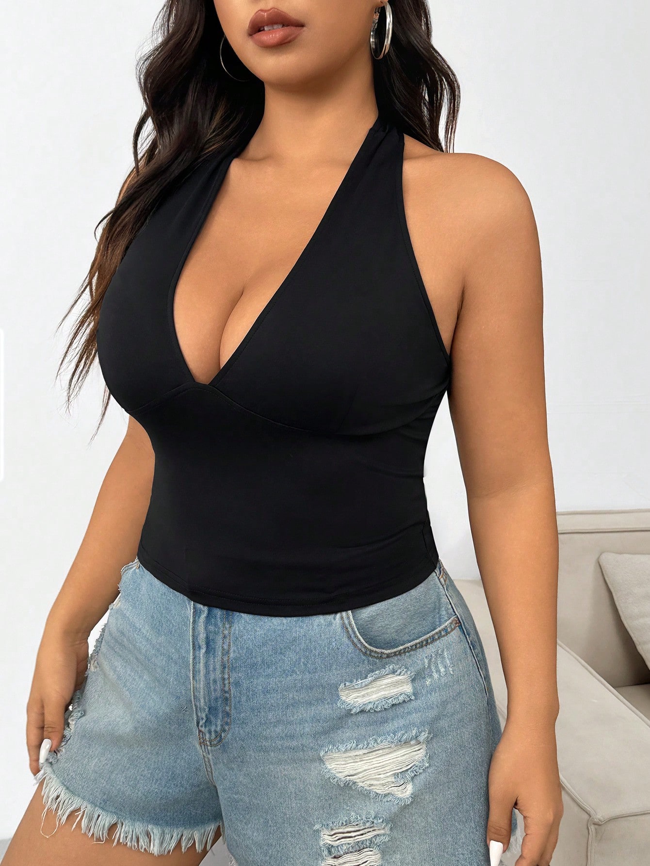 بلوزة نسائية جديدة عصرية بلون  - مراجعة Women'S Fashion Vest Tops وسعره
