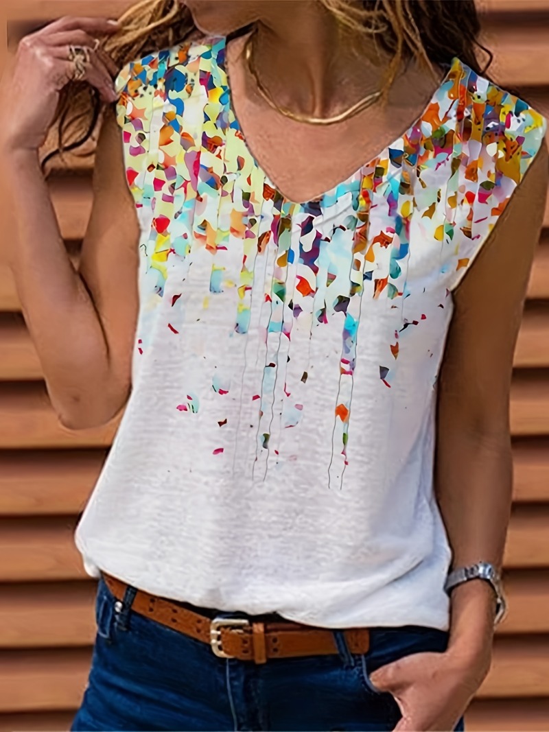 بلوزة نسائية بدون أكمام ورقبة  - مراجعة Women'S Fashion Vest Tops وسعره