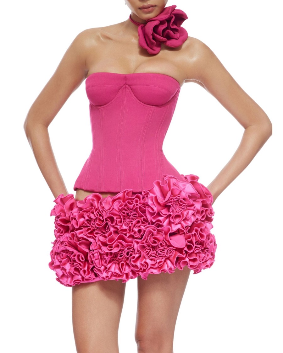 VC فستان عيد الميلاد بدون حمال - مراجعة Ruched Dress Mini وسعره