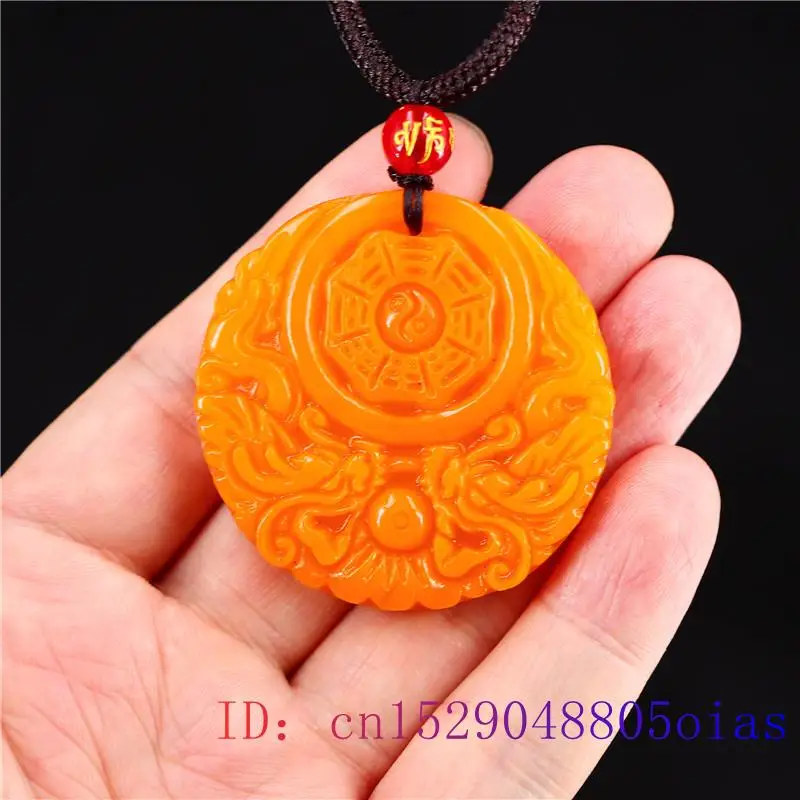 الأصفر اليشم قلادة على شكل تني - مراجعة Women'S Fashion Jewellery وسعره