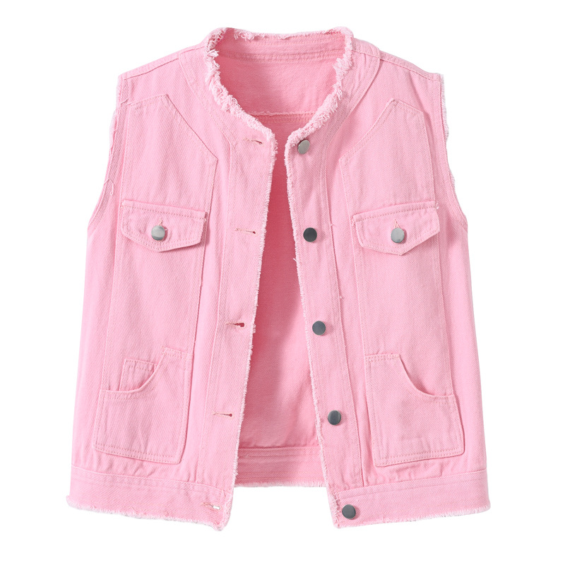 سترة نسائية صيفية من الدنيم بد - مراجعة Women'S Fashion Vest Tops وسعره