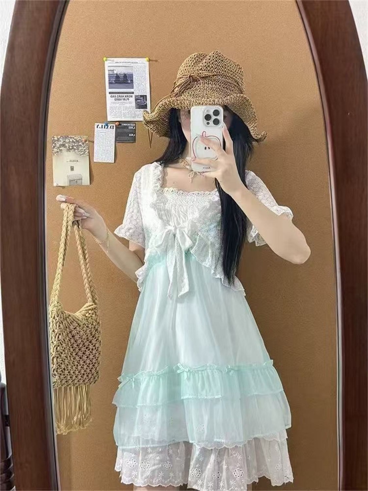 اليابانية Kawaii الحلو لطيف 2  - مراجعة Ruched Dress Mini وسعره
