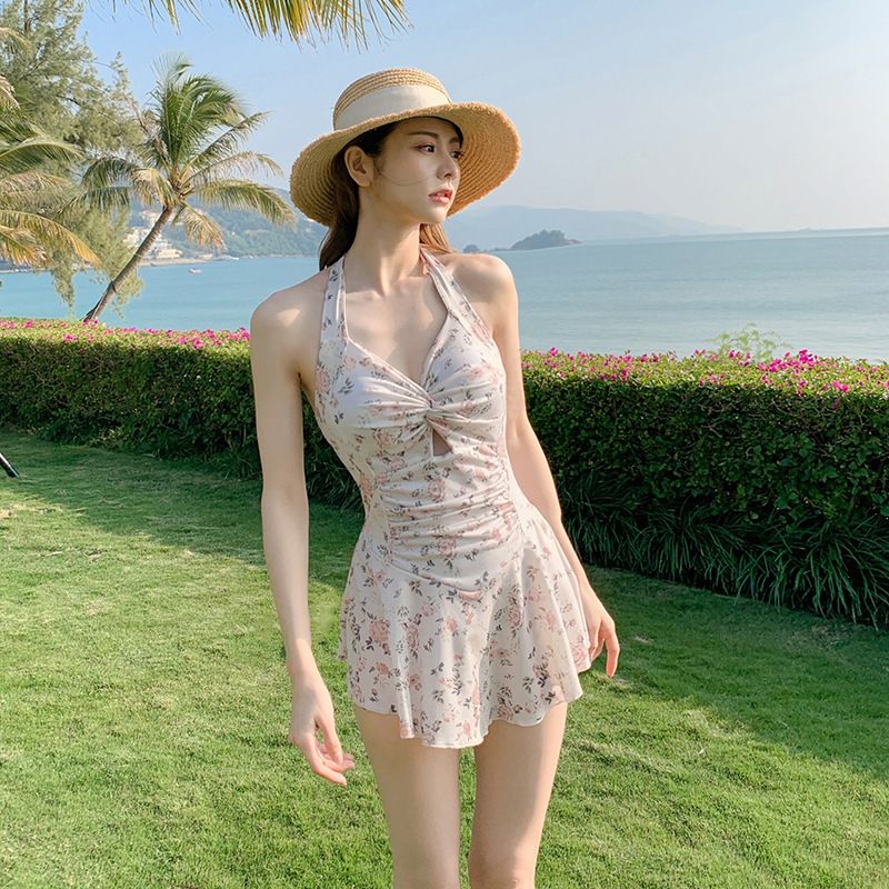 بدلة سباحة نسائية جديدة للصيف  - مراجعة Floral Summer Dress وسعره