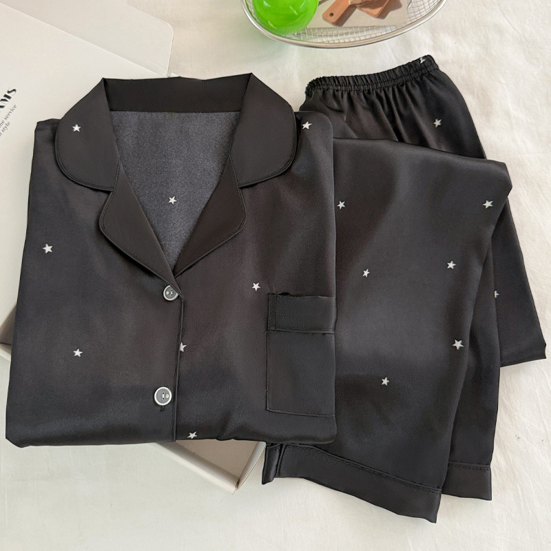 من المألوف بسيط ستار الأسود ال - مراجعة Women'S Fashion Pajamas وسعره