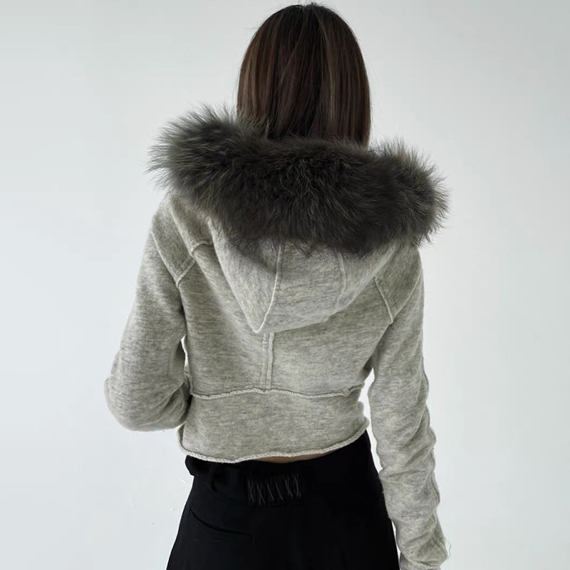 بلوزات نسائية كلاسيكية بسحّاب  - مراجعة Women'S Fashion Zip Hoodie وسعره