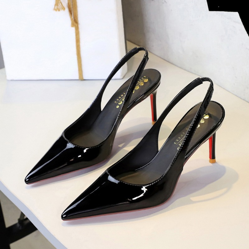 كعب عالٍ مدبب أوروبي وأمريكي ج - مراجعة Women Fashion Usa وسعره
