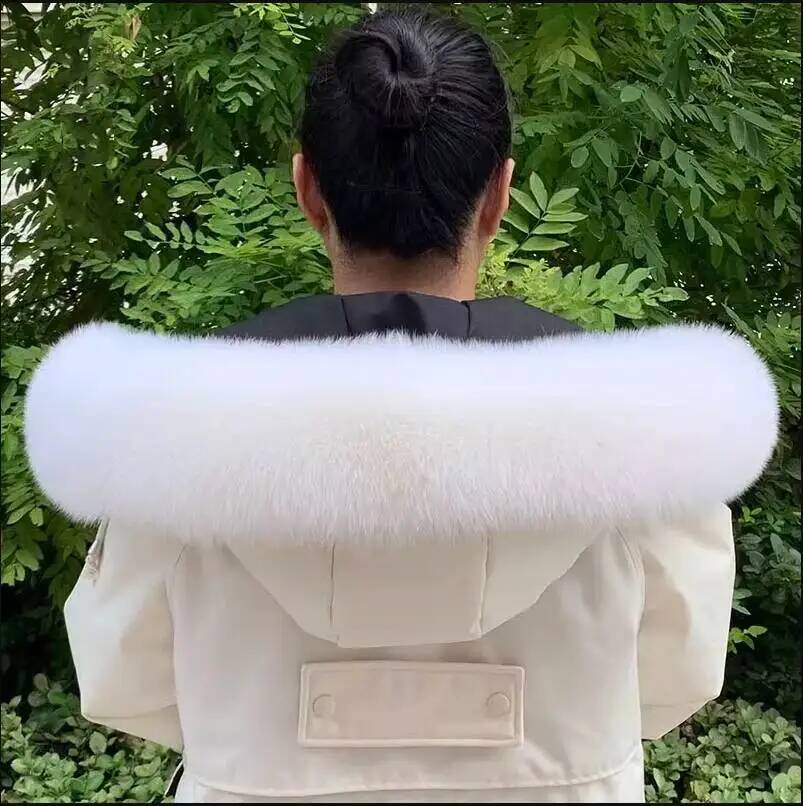100% الفراء الطبيعي طوق الشتاء - مراجعة Women'S Fashion Long Coat وسعره