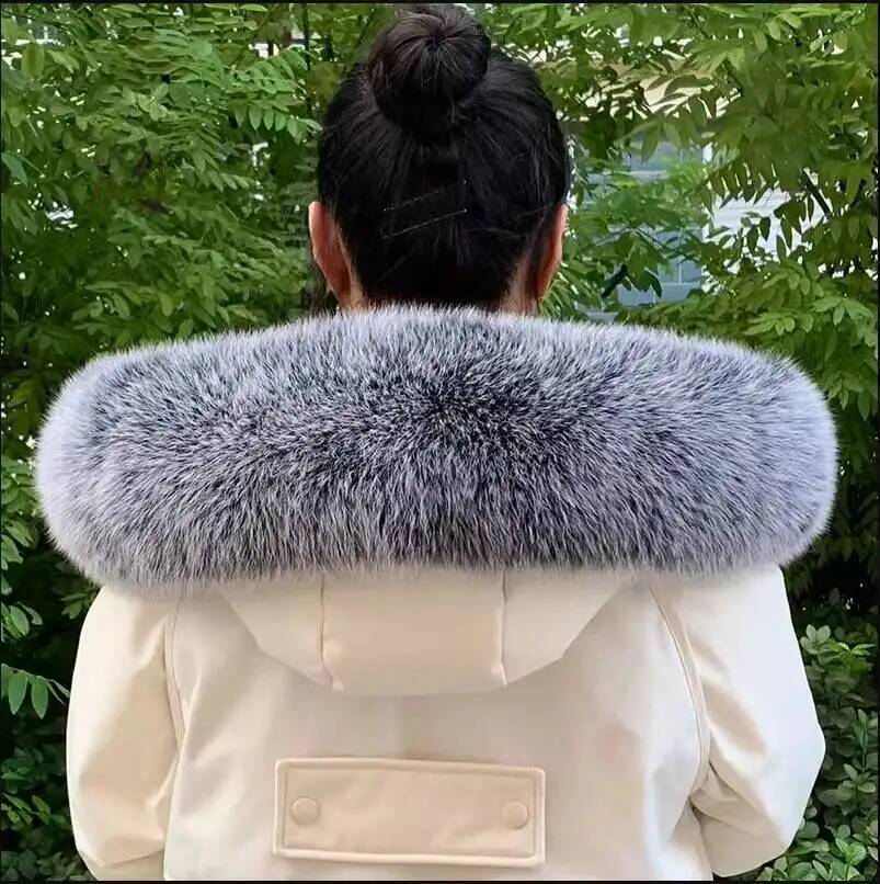100% الفراء الطبيعي طوق الشتاء - مراجعة Women'S Fashion Long Coat وسعره