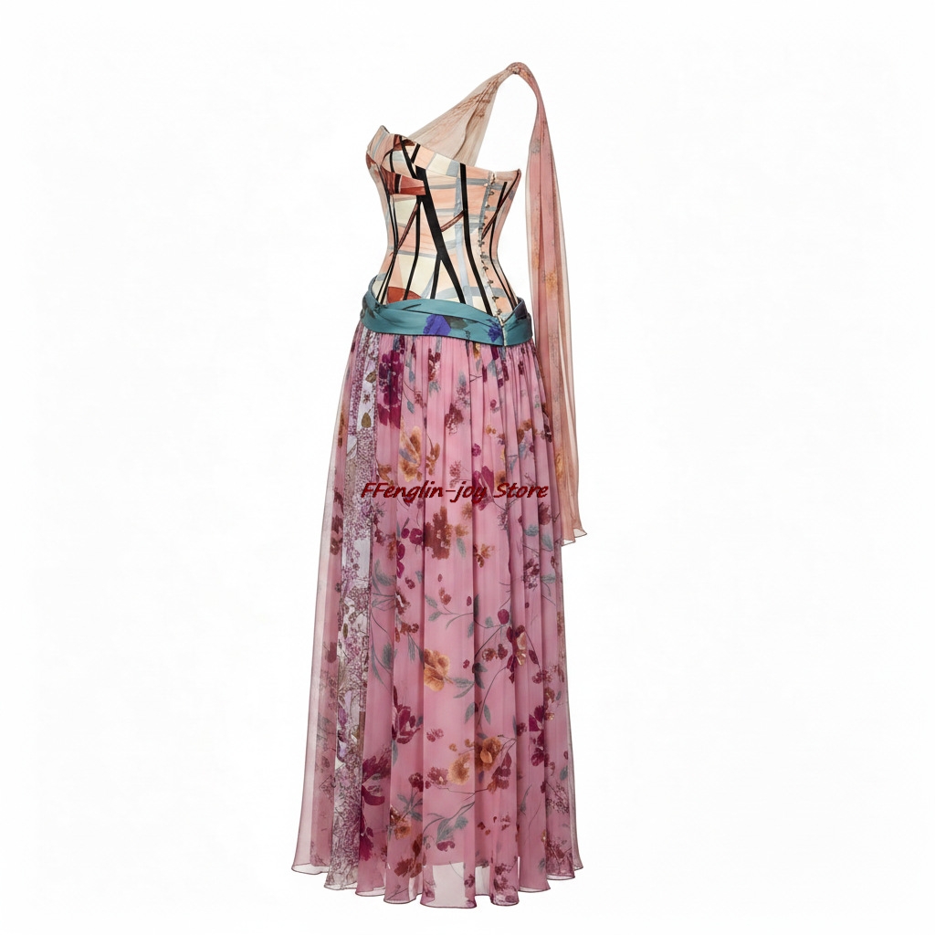 زي حفلات الأنيمي الصيفي - فستا - مراجعة Floral Summer Dress وسعره